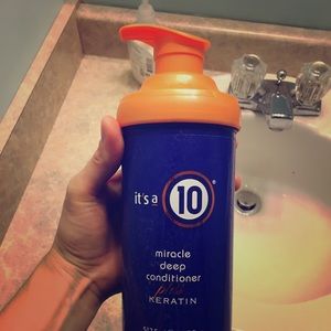 It’s a 10 plus Keratin Deep Conditioner